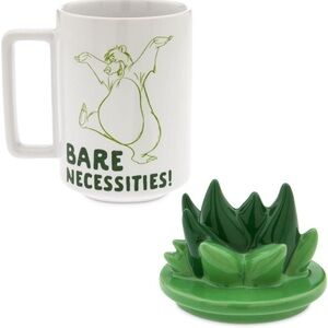 🆕 Disney’s Baloo Bare Necessities Mug with Lid From the Jungle Book Double Sided